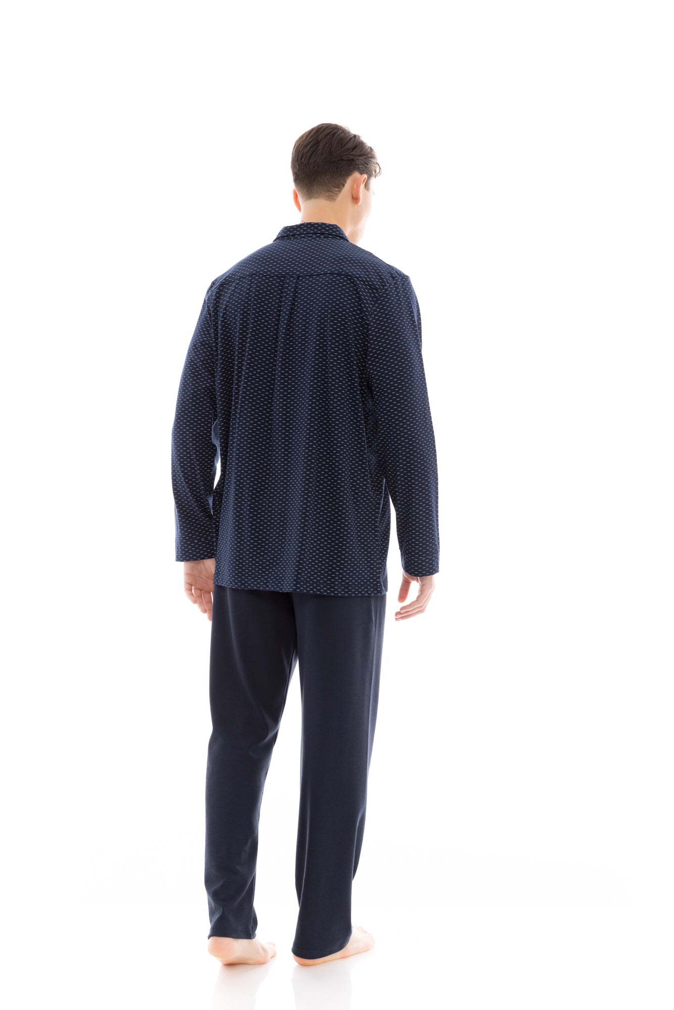 Ulisse - Pyjama Buttoned Blue Night