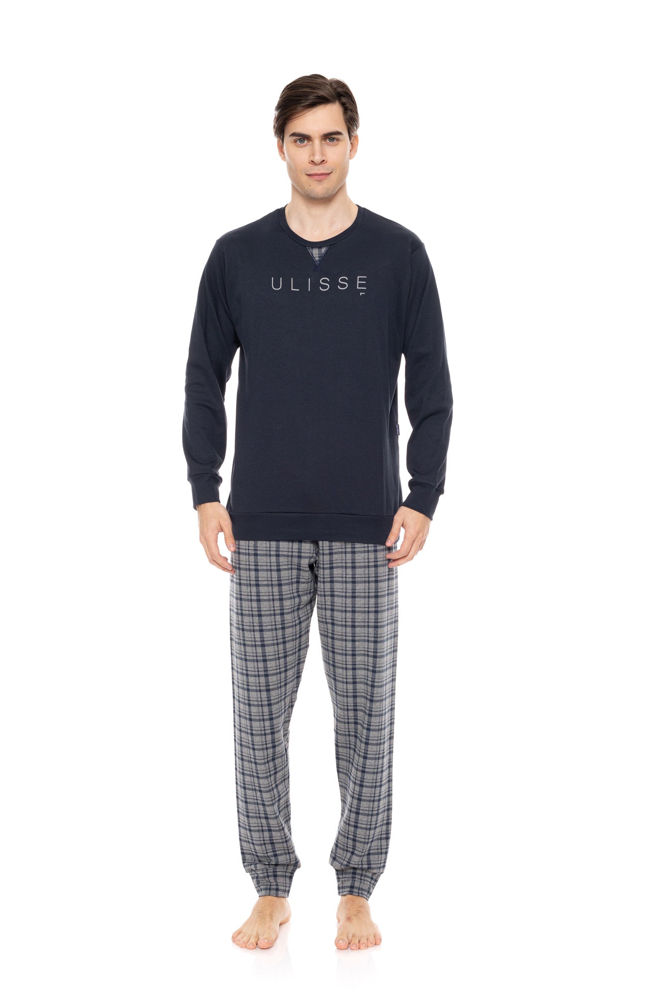 Ulisse - Pyjama Grey Plaid