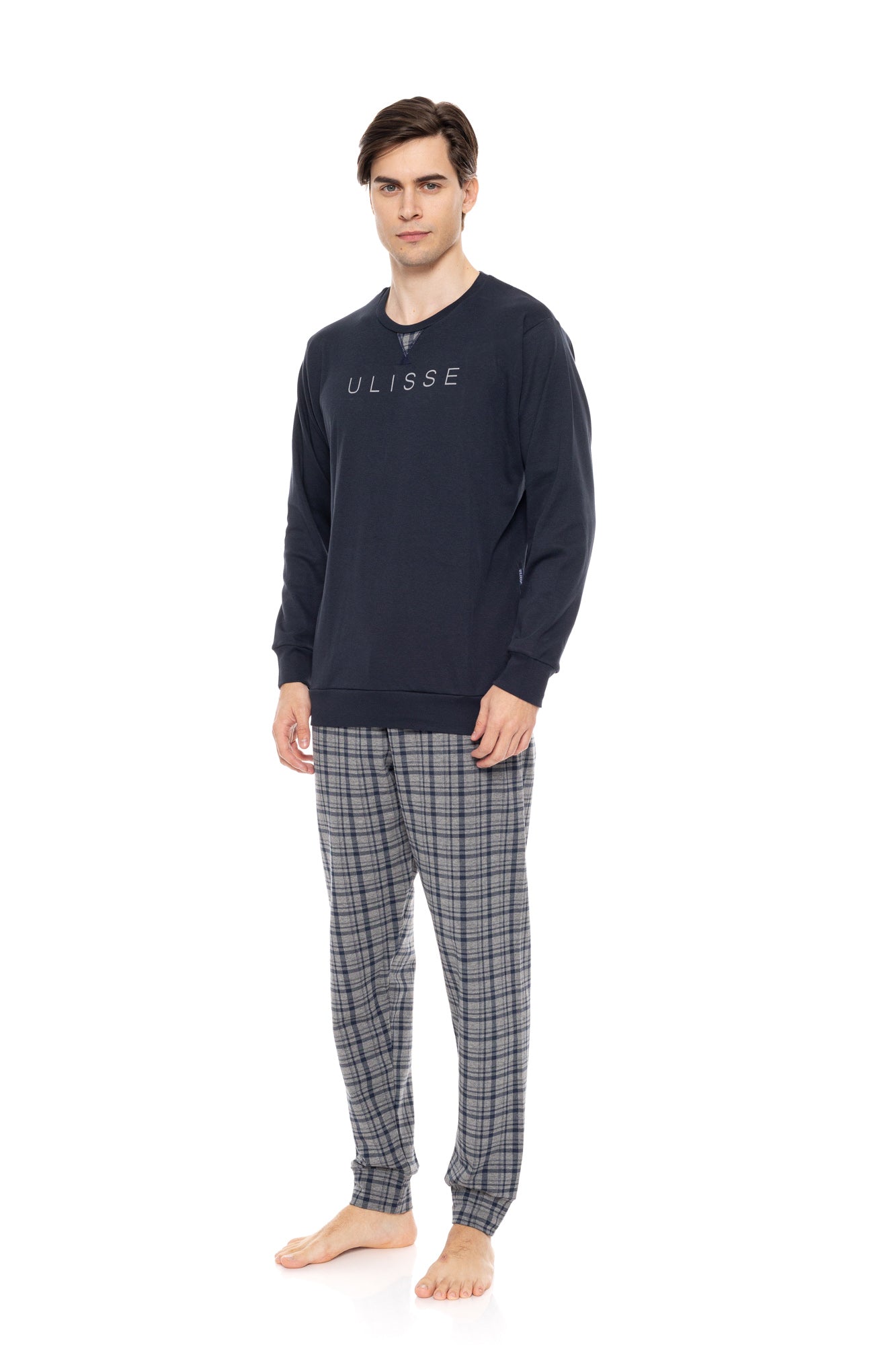 Ulisse - Pyjama Grey Plaid