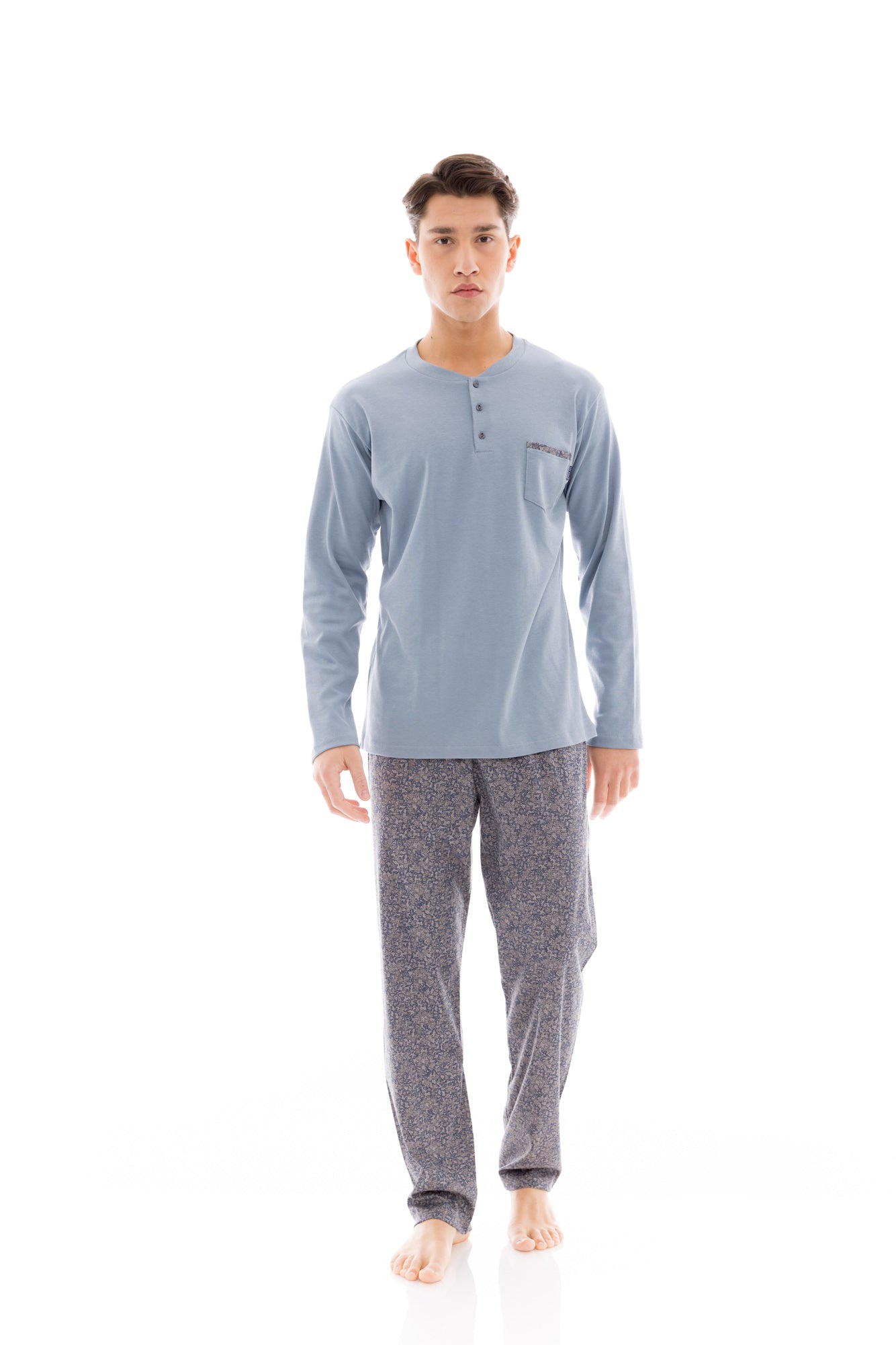 Ulisse - Pyjama Blue Grey