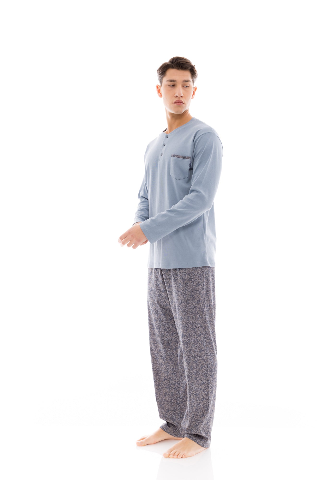Ulisse - Pyjama Blue Grey
