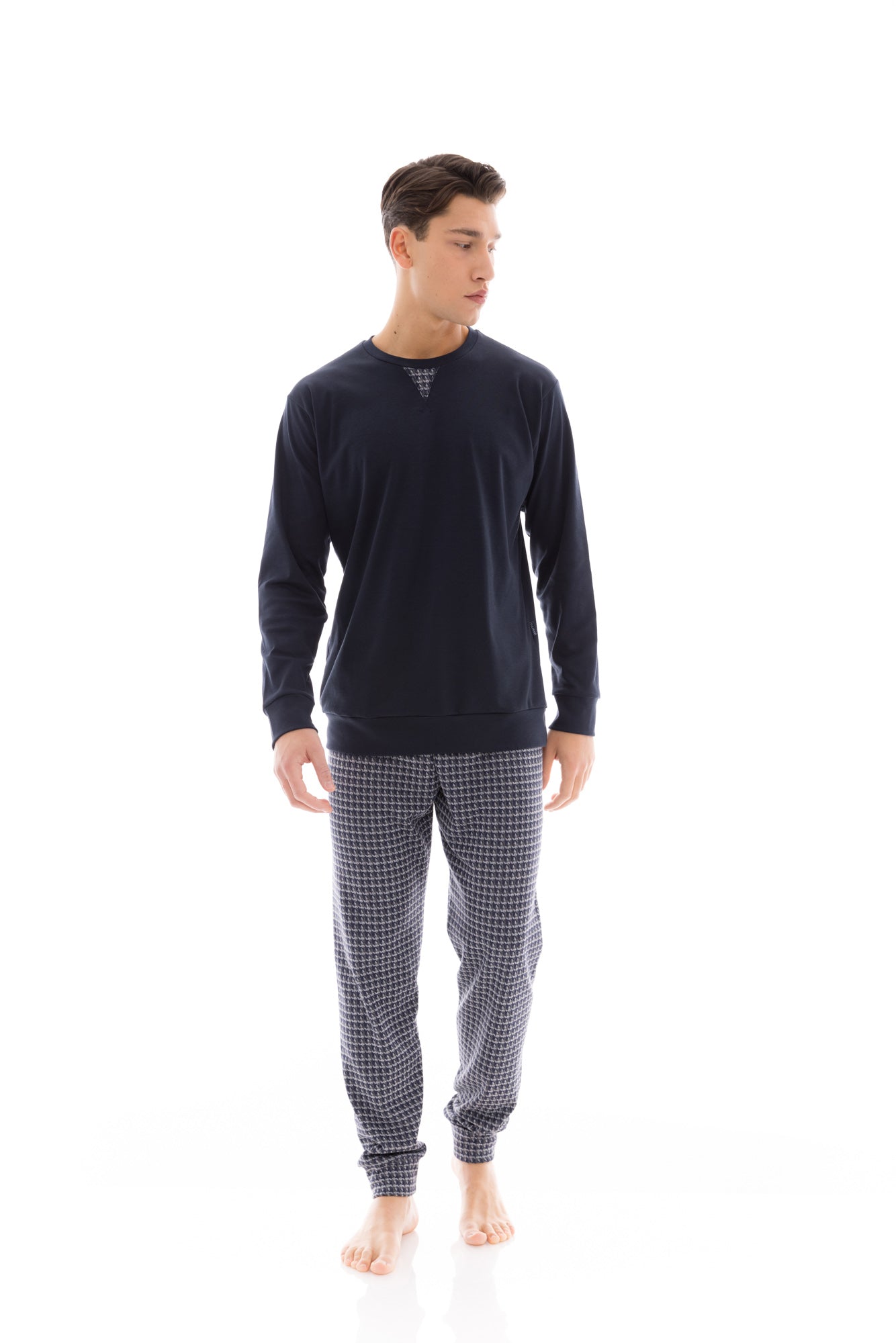 Ulisse - Pyjama Jacquard Petite Plaid