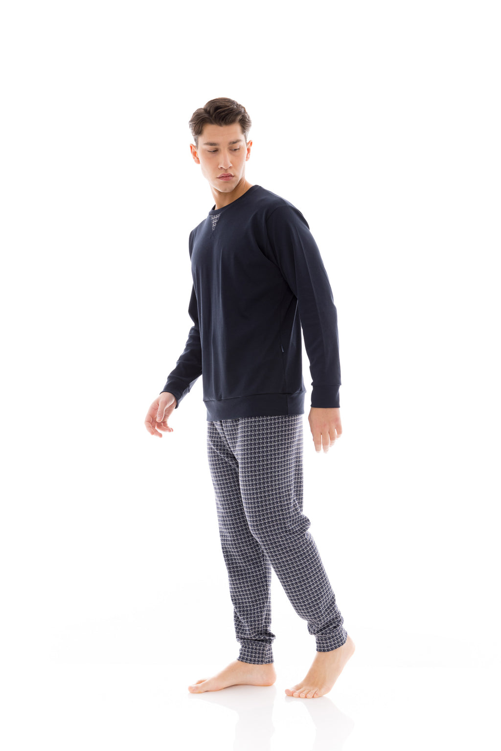 Ulisse - Pyjama Jacquard Petite Plaid