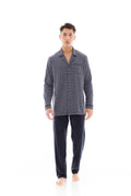 Ulisse - Pyjama Buttoned Jacquard Petite Plaid