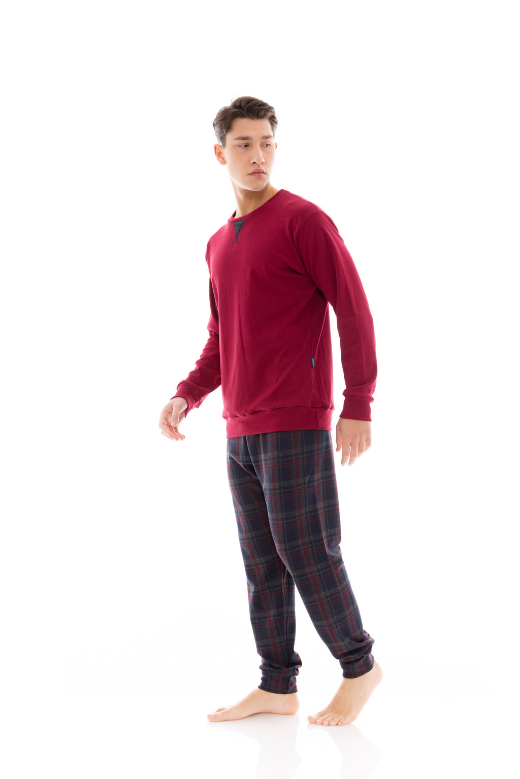 Ulisse - Pyjama Jacquard Red Plaid