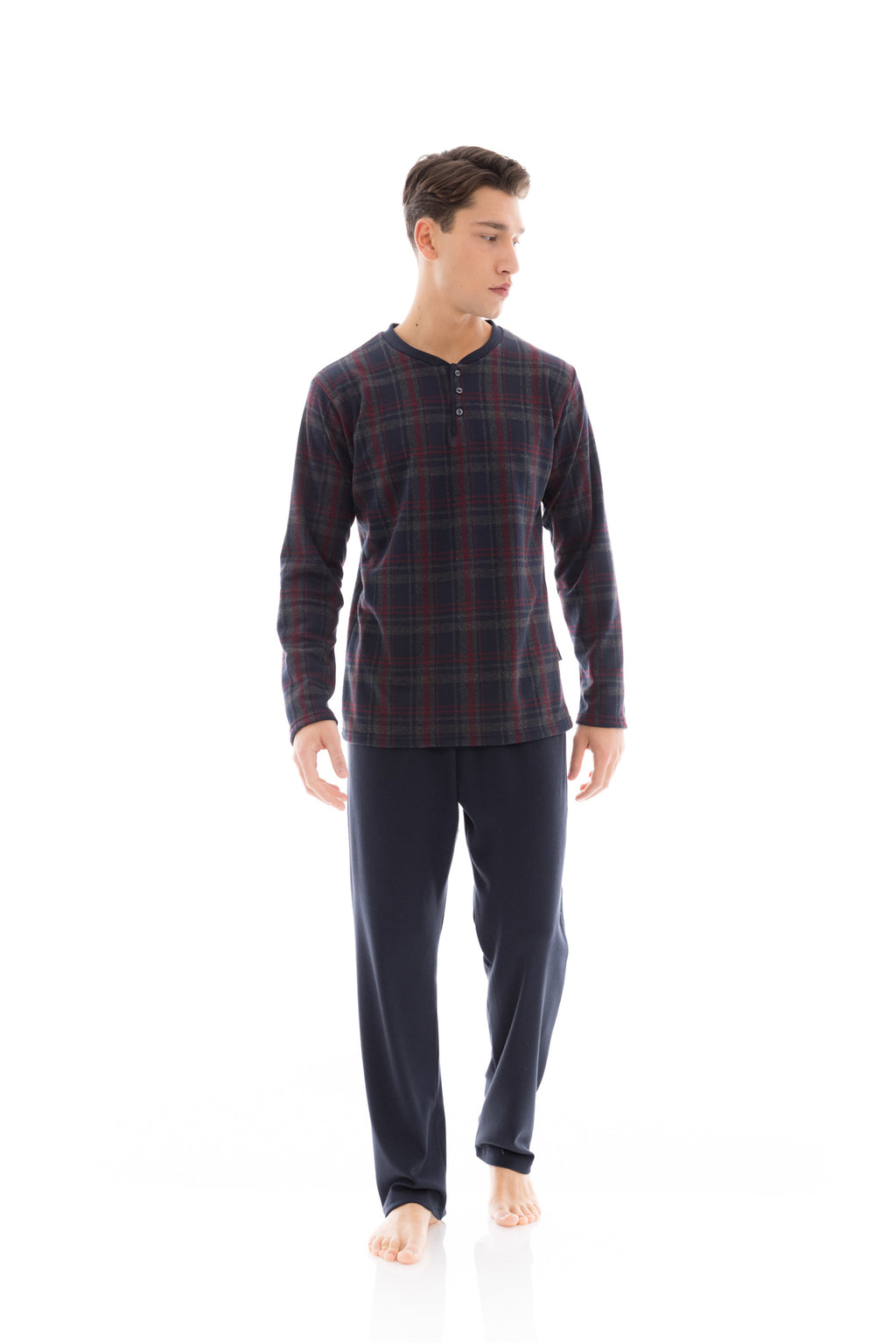 Ulisse - Pyjama Jacquard Red Plaid
