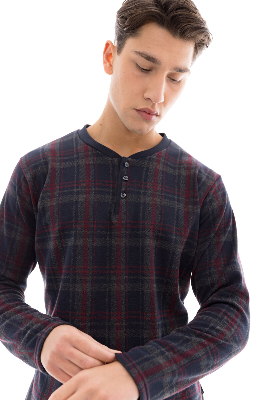 Ulisse - Pyjama Jacquard Red Plaid