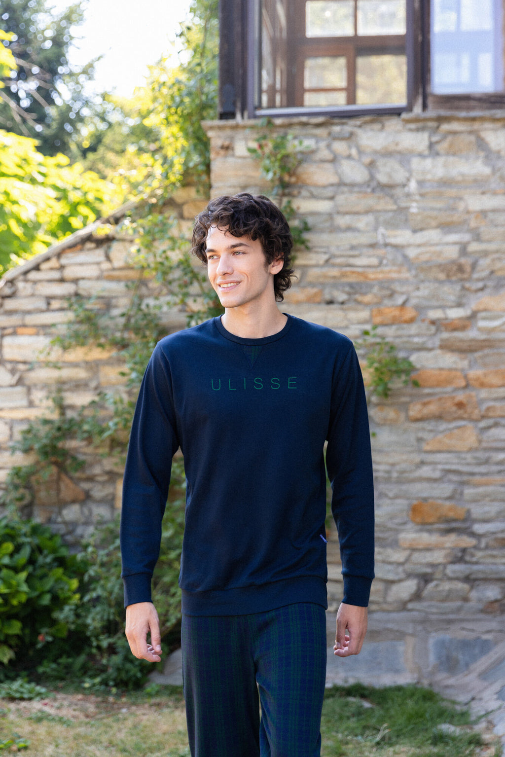 Ulisse - Pyjama Jacquard Green Plaid