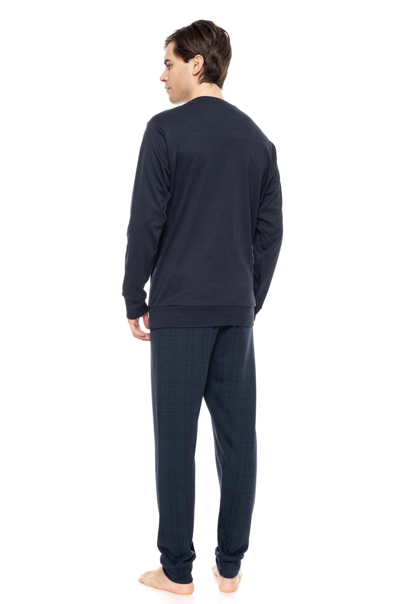 Ulisse - Pyjama Jacquard Green Plaid