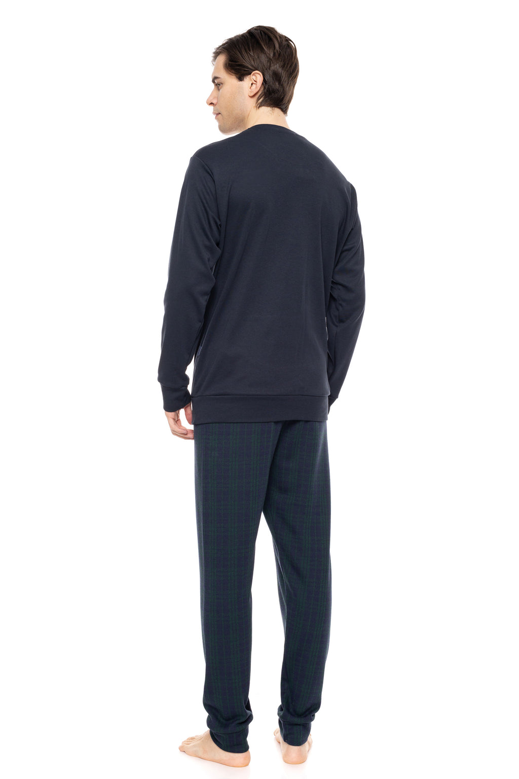 Ulisse - Pyjama Jacquard Green Plaid