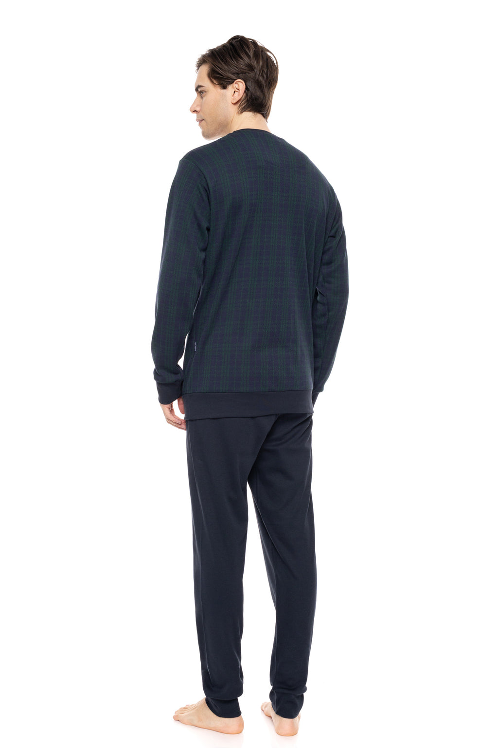 Ulisse - Pyjama Jacquard Green Plaid