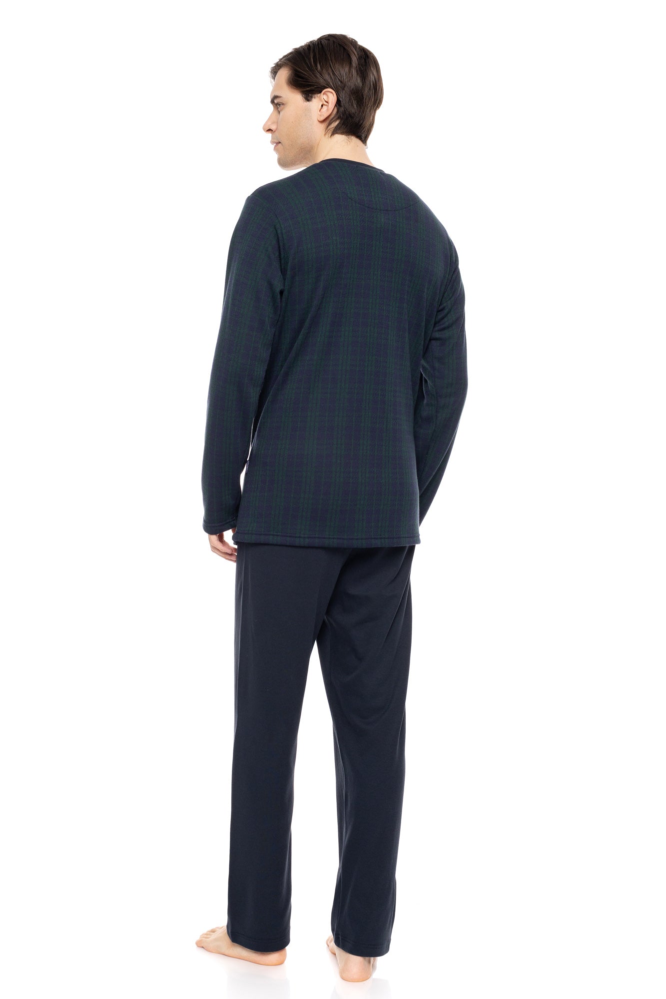 Ulisse - Pyjama Jacquard Green Plaid