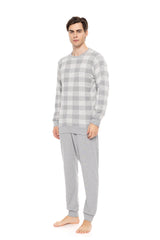 Ulisse - Pyjama Jacquard Grey Plaid