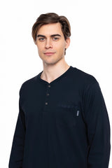 Ulisse - Pyjama Jacquard Blue Stripes