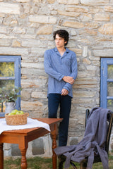 Ulisse - Pyjama Jacquard Blue Stripes
