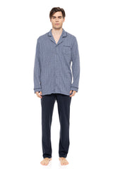 Ulisse - Pyjama Jacquard Blue Stripes