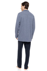 Ulisse - Pyjama Jacquard Blue Stripes