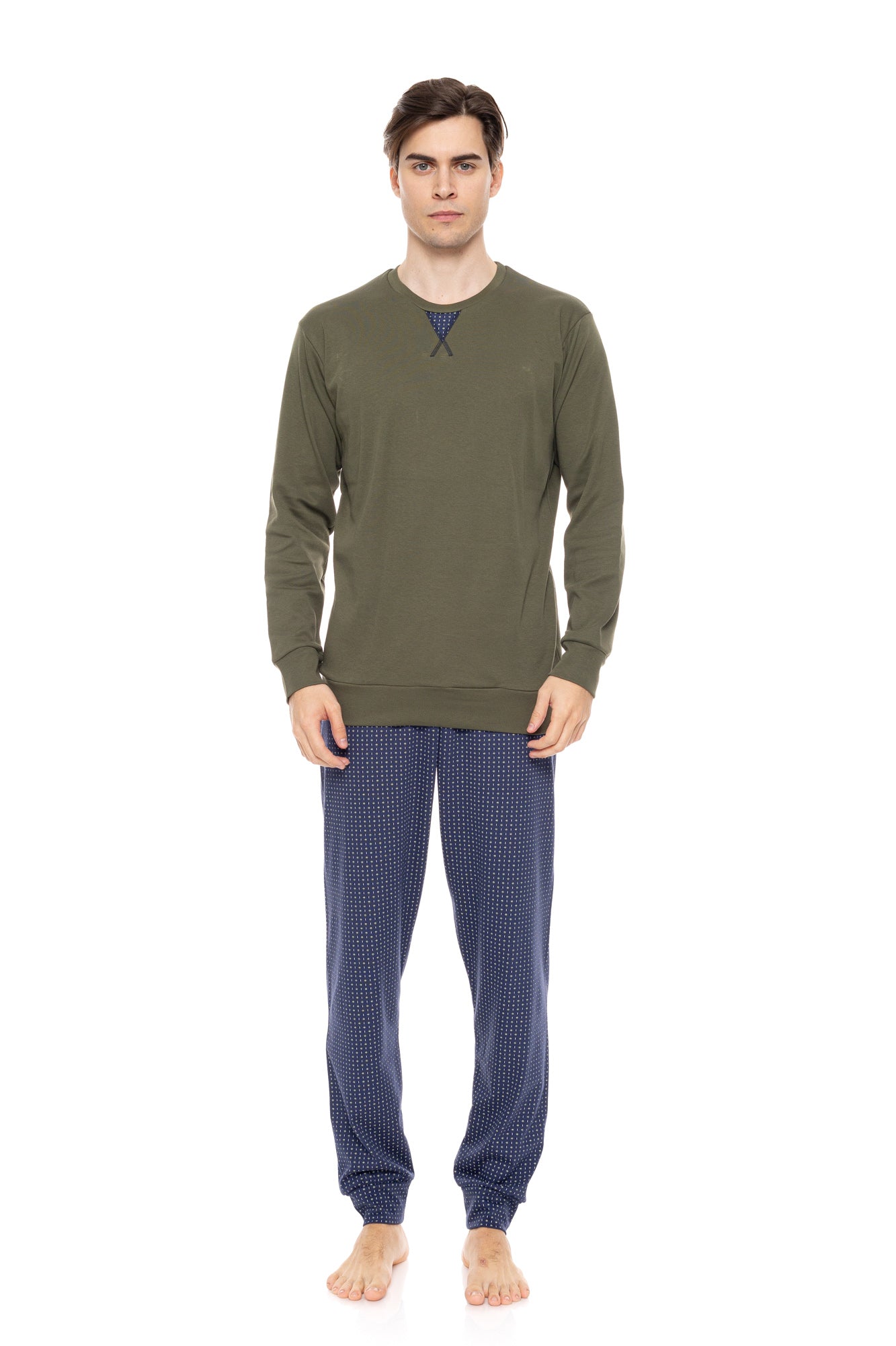 Ulisse - Pyjama Green Geo
