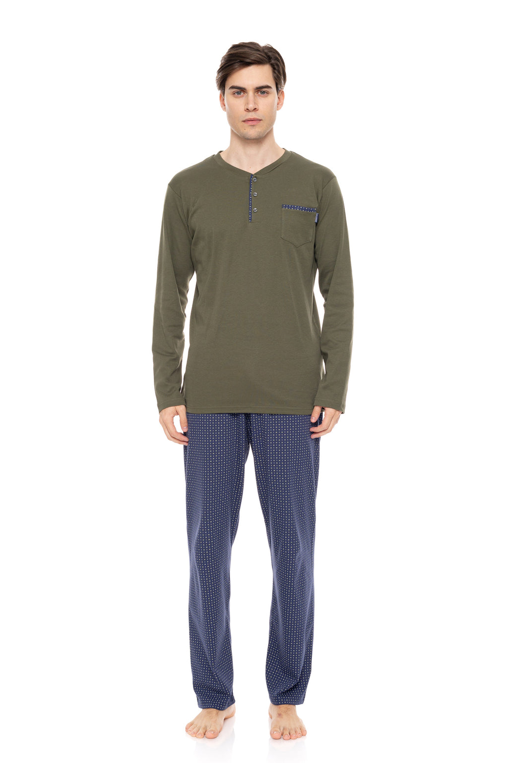 Ulisse - Pyjama Green Geo