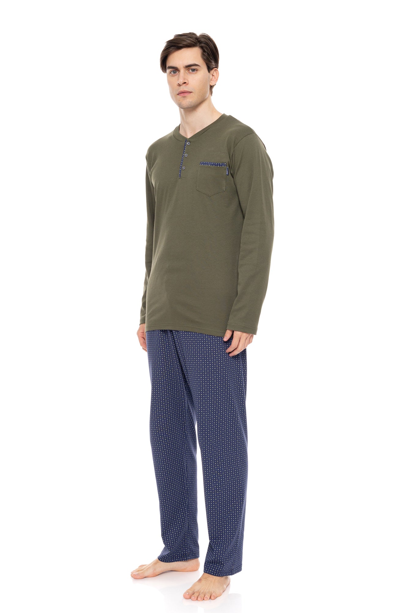 Ulisse - Pyjama Green Geo