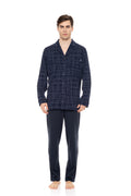 Ulisse - Pyjama Blue Geo Plaid