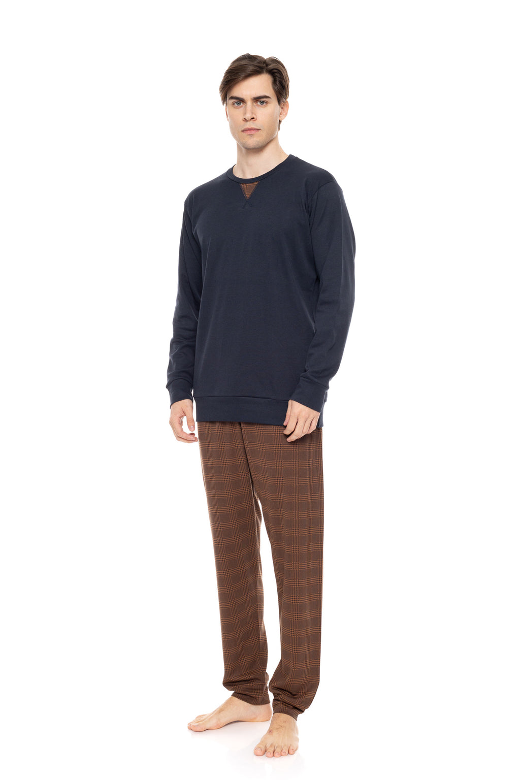 Ulisse - Pyjama Bronze Plaid
