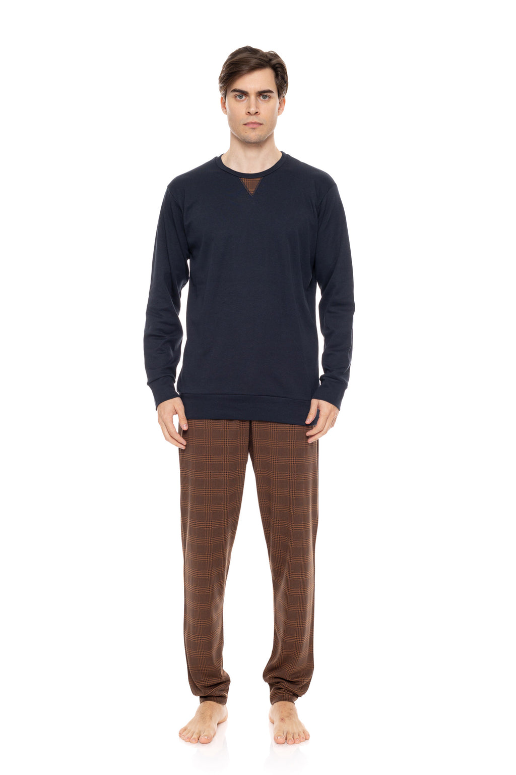 Ulisse - Pyjama Bronze Plaid