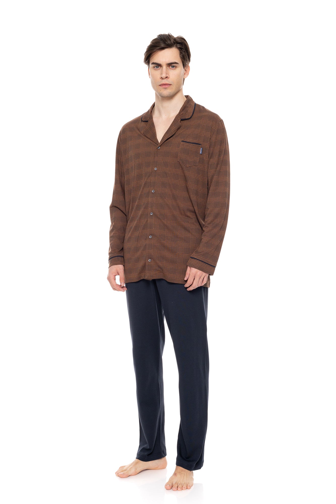 Ulisse - Pyjama Bronze Plaid