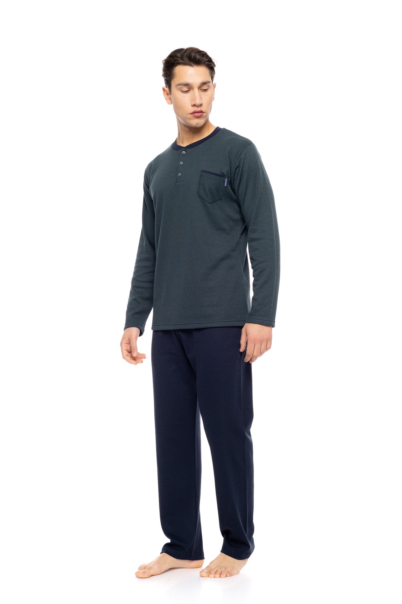 Ulisse - Pyjama Jacquard Forest Green
