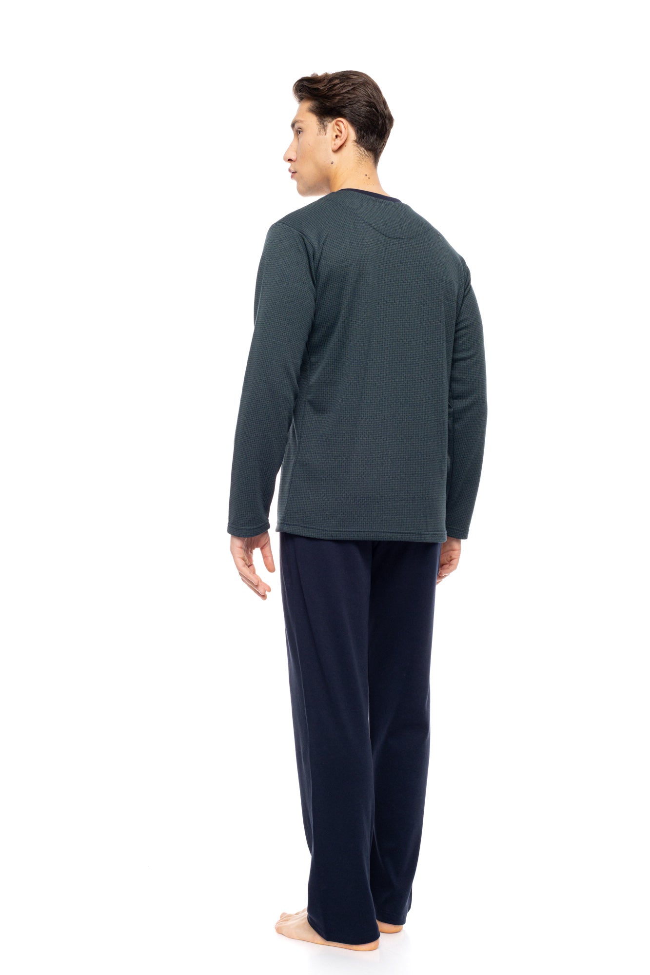 Ulisse - Pyjama Jacquard Forest Green