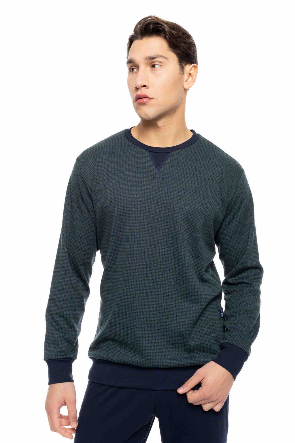 Ulisse - Pyjama Jacquard Forest Green