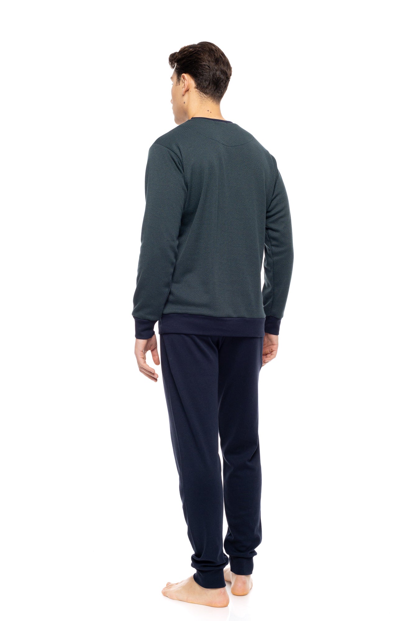 Ulisse - Pyjama Jacquard Forest Green
