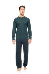 Ulisse - Pyjama Jacquard Forest Green