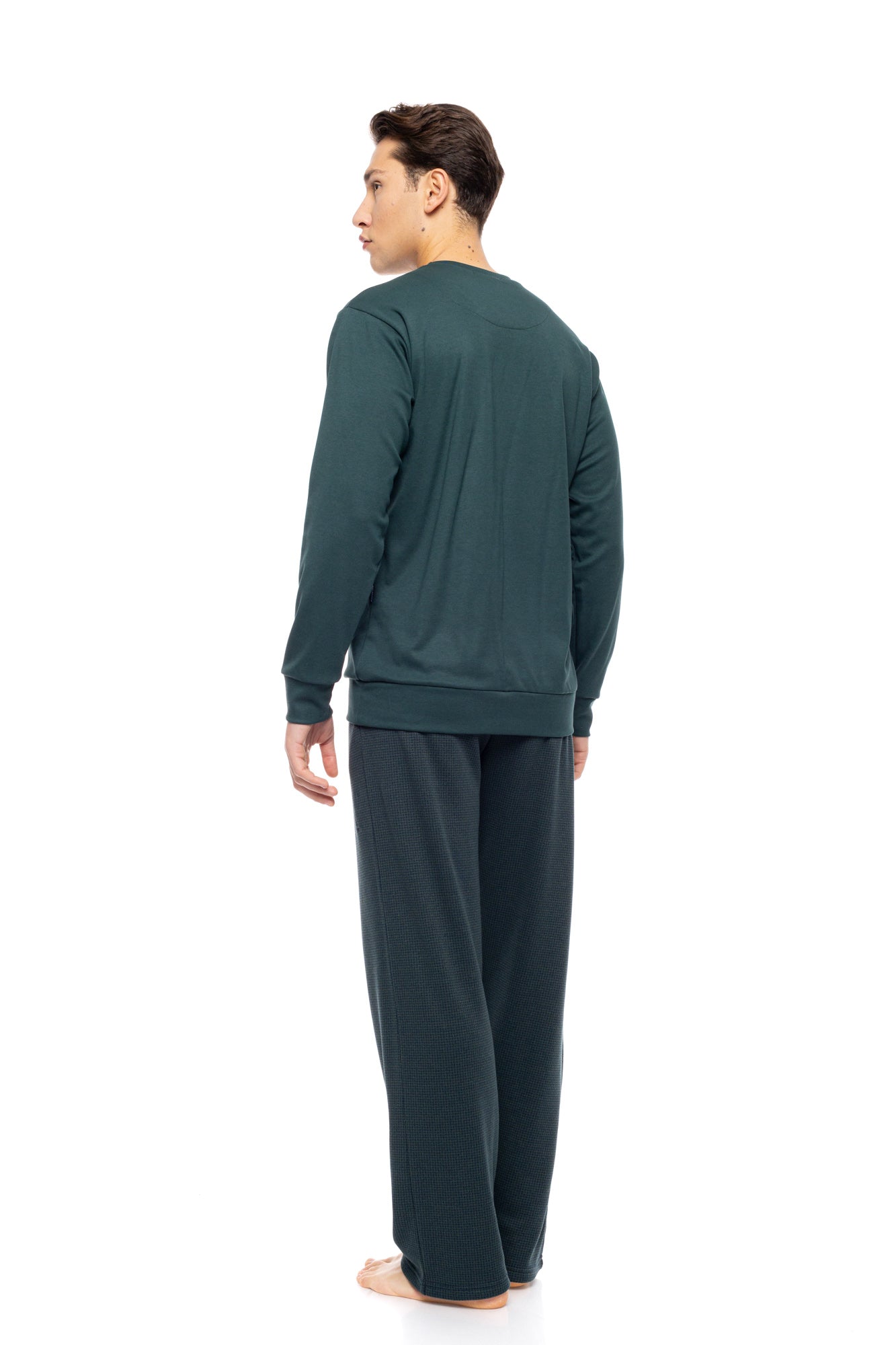 Ulisse - Pyjama Jacquard Forest Green