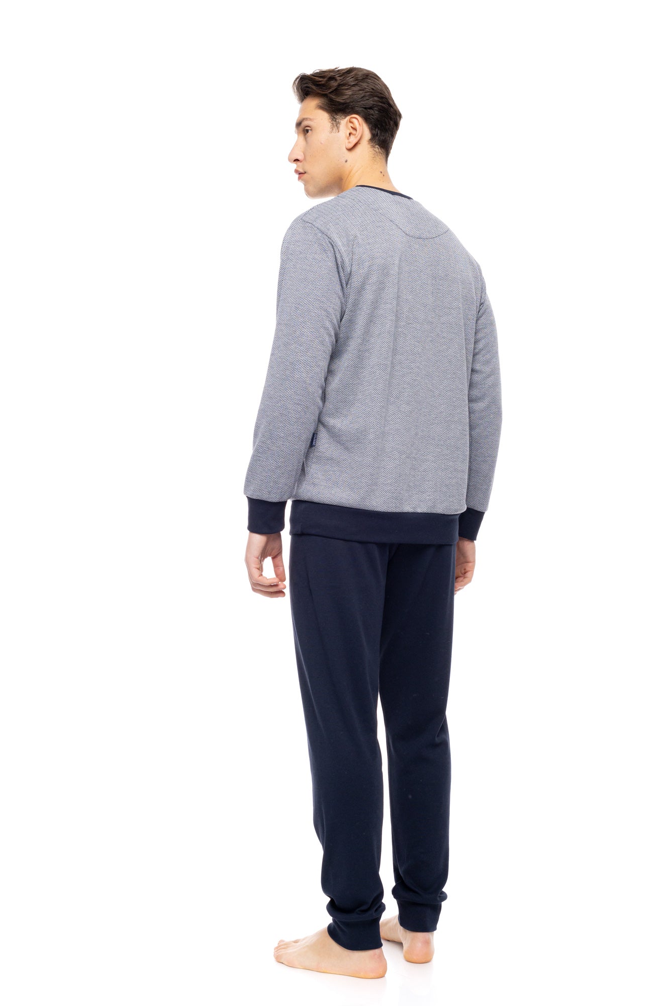 Ulisse - Pyjama Jacquard Mosaic Denim