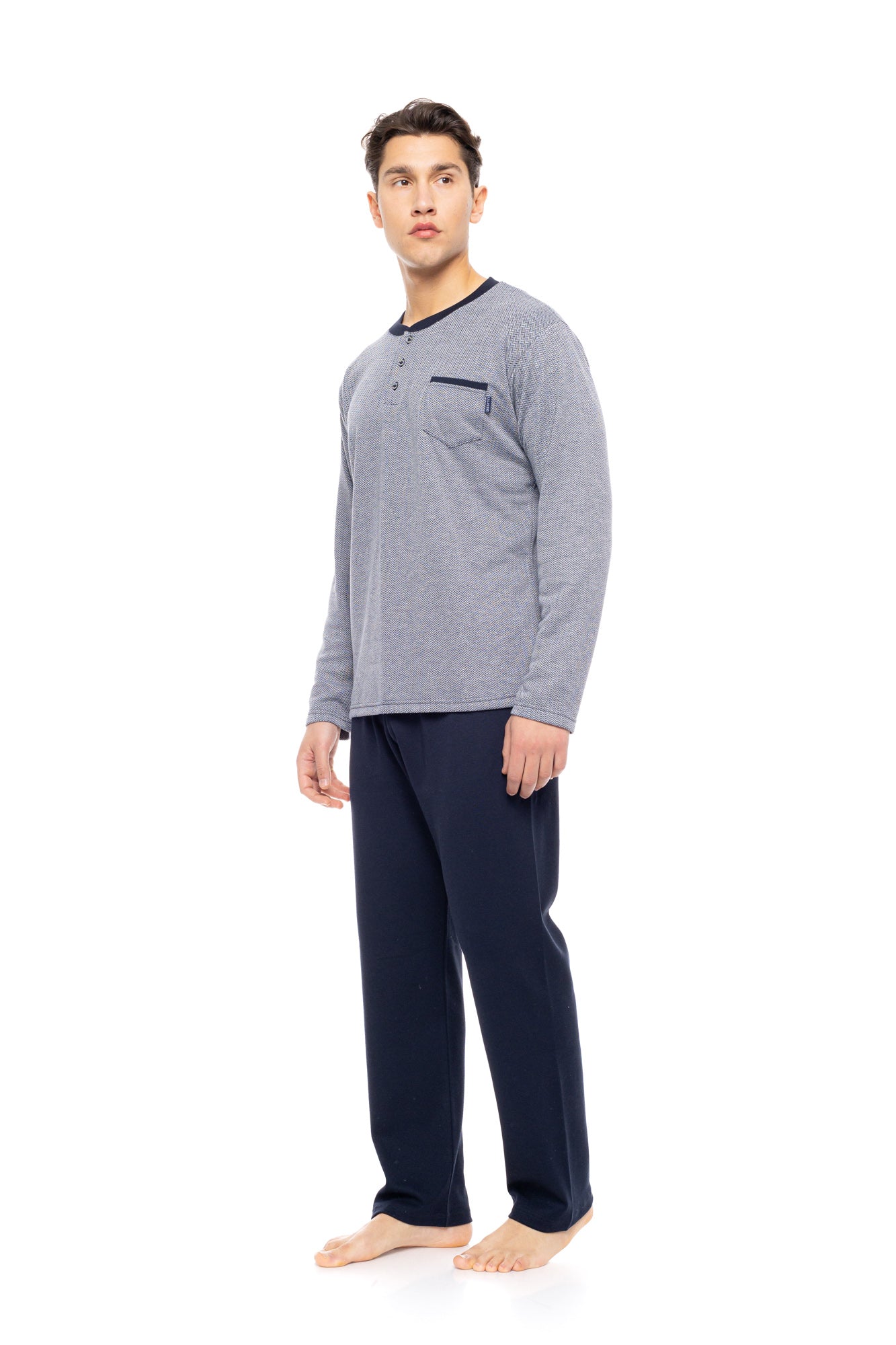 Ulisse - Pyjama Jacquard Mosaic Denim