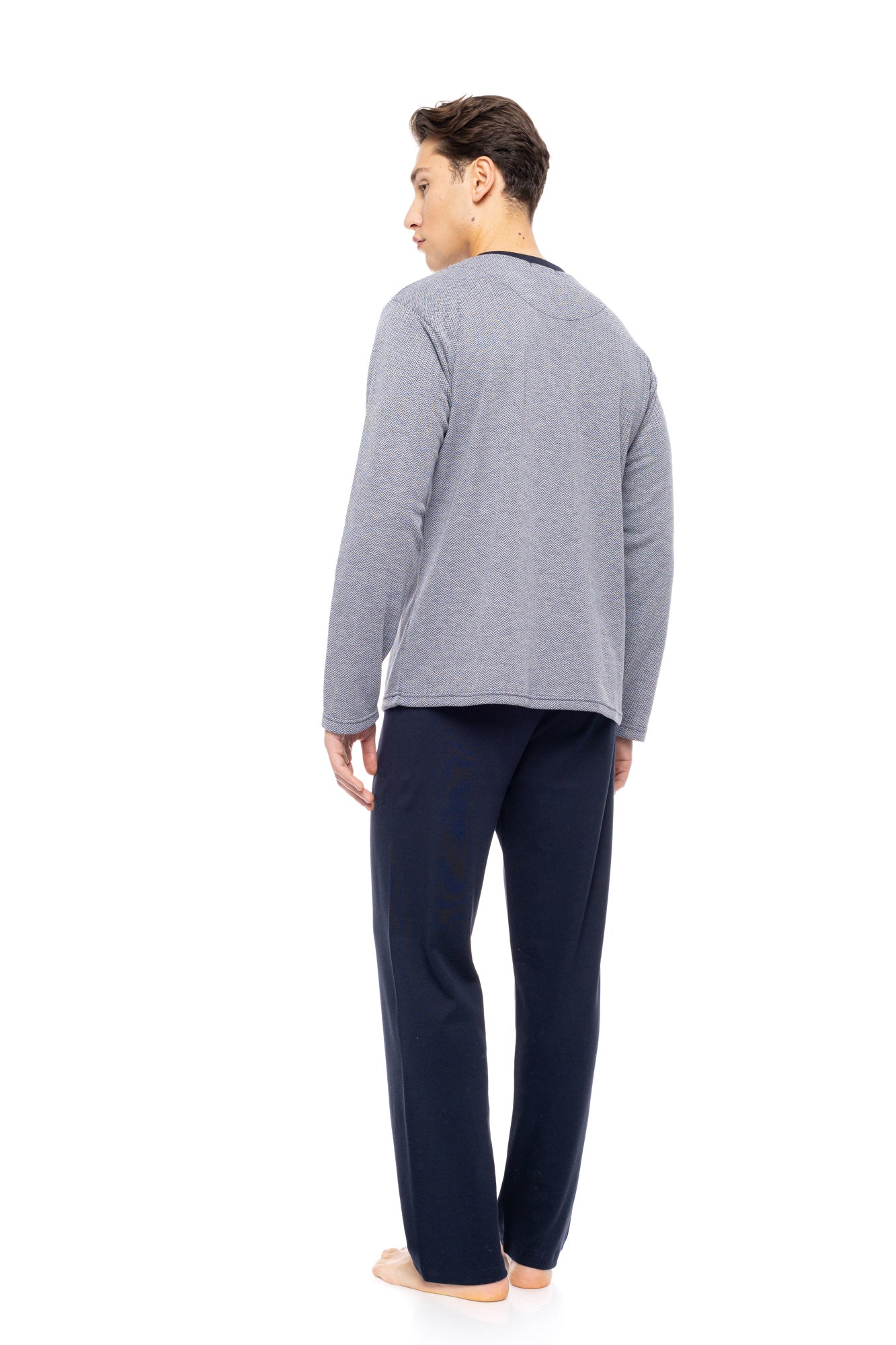 Ulisse - Pyjama Jacquard Mosaic Denim