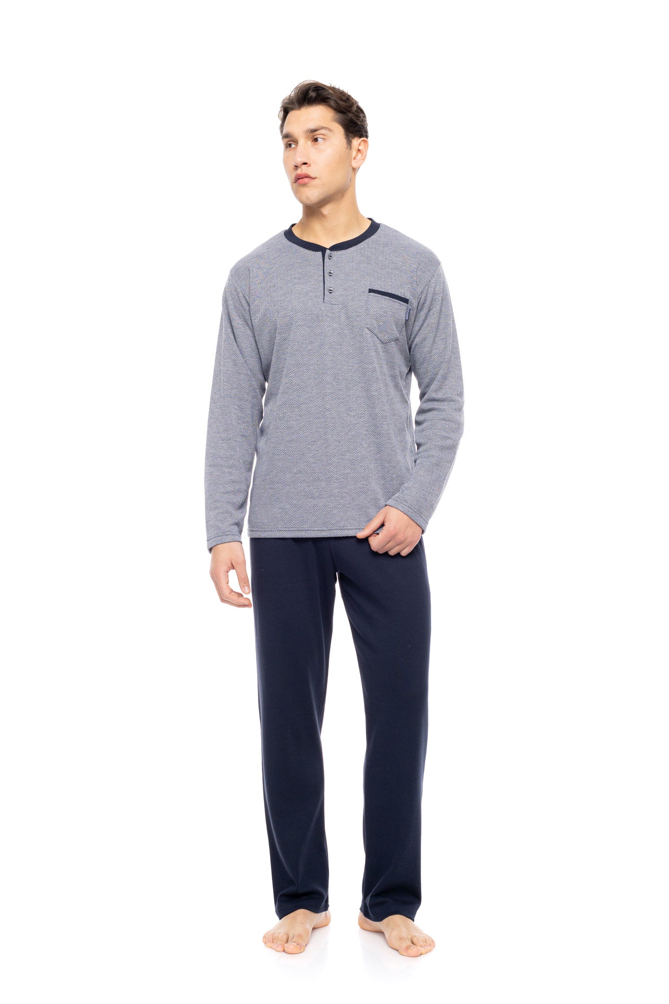 Ulisse - Pyjama Jacquard Mosaic Denim
