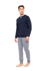 Ulisse - Pyjama Jacquard Mosaic Denim