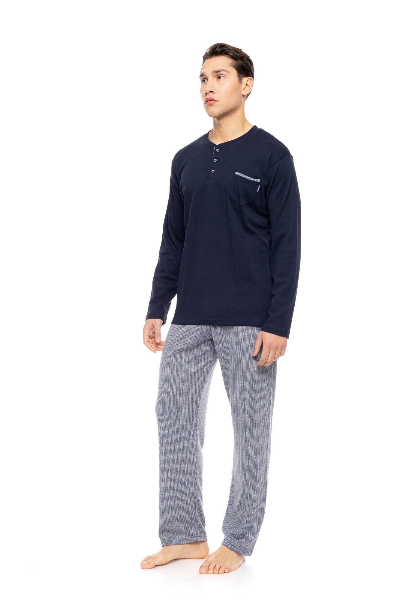 Ulisse - Pyjama Jacquard Mosaic Denim