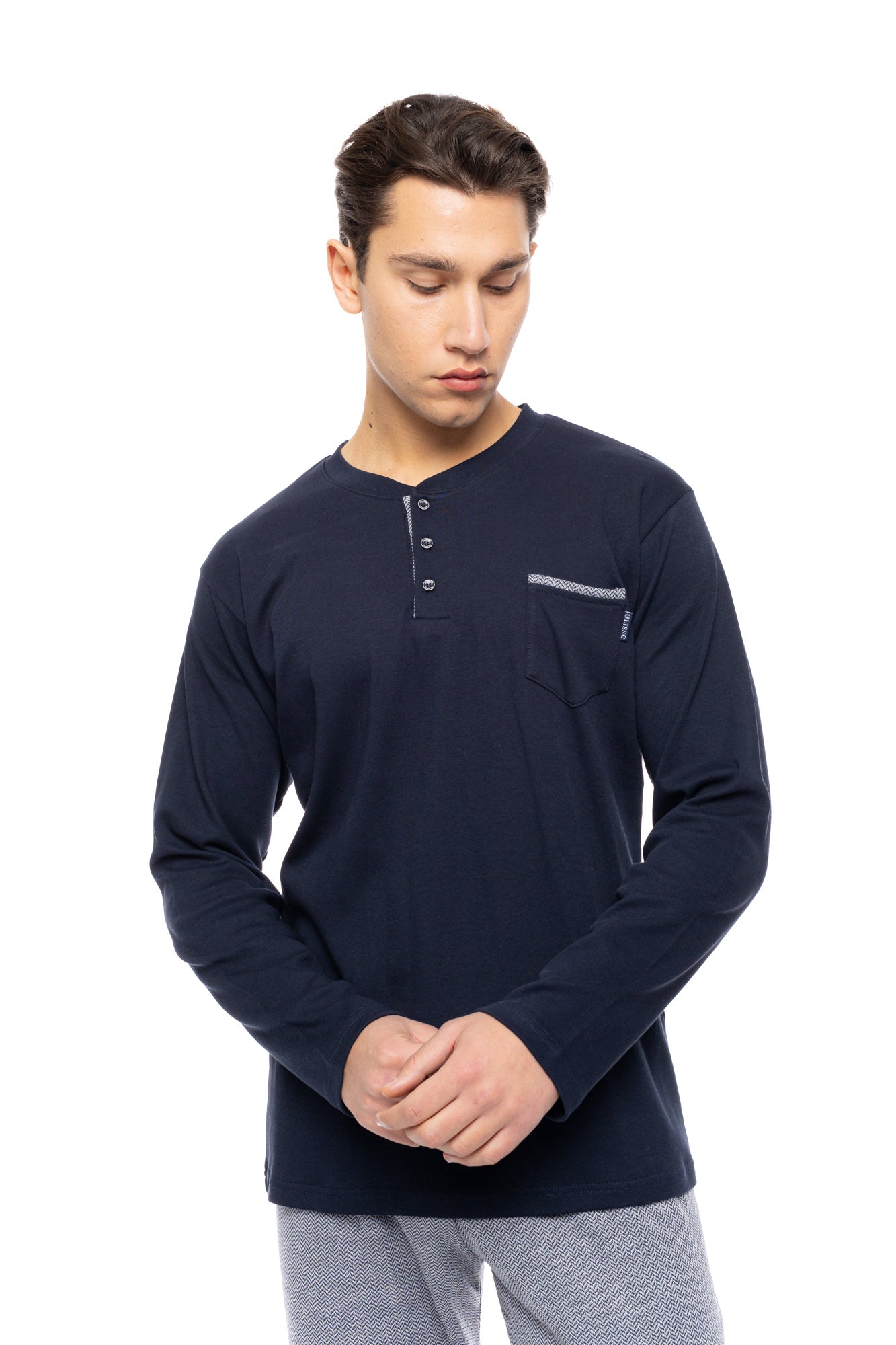 Ulisse - Pyjama Jacquard Mosaic Denim