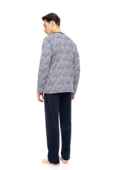 Ulisse - Pyjama Jacquard Henry Stripes