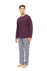 Ulisse - Pyjama Jacquard Henry Stripes