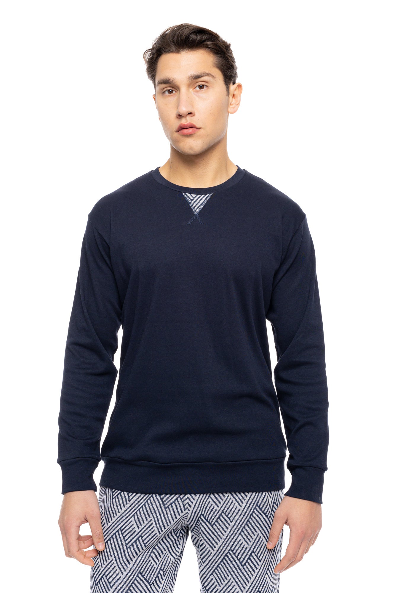 Ulisse - Pyjama Jacquard Henry Stripes