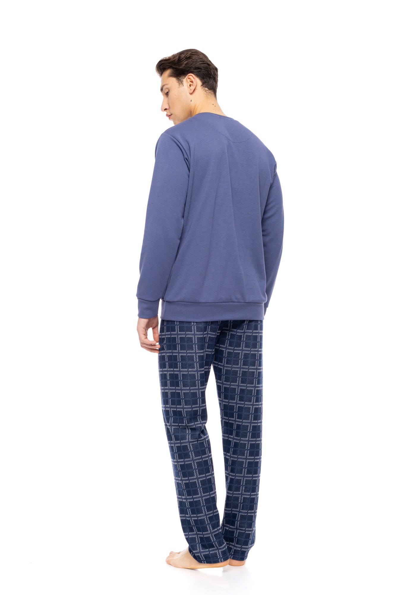 Ulisse - Pyjama Jacquard Denim Plaid