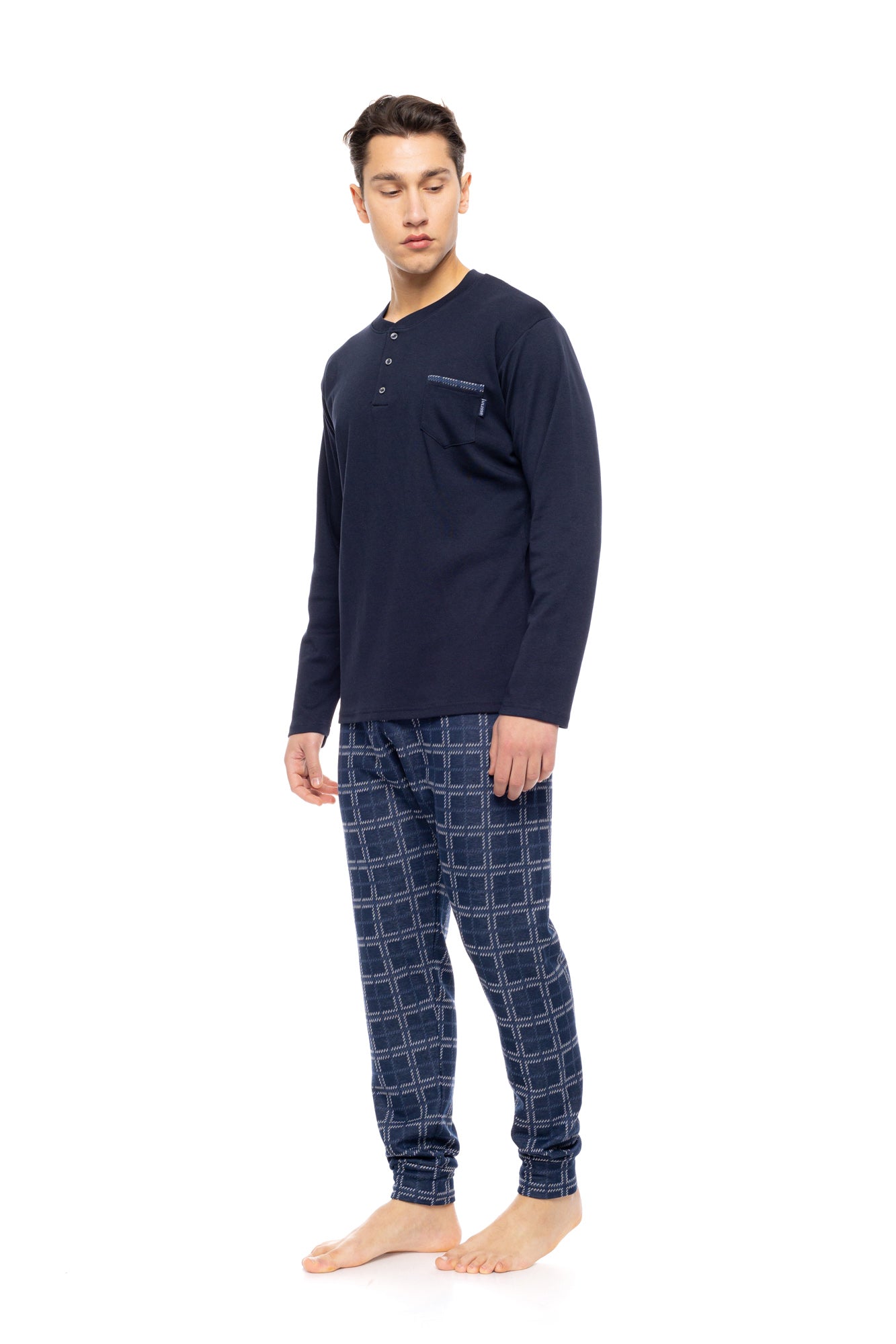 Ulisse - Pyjama Jacquard Denim Plaid