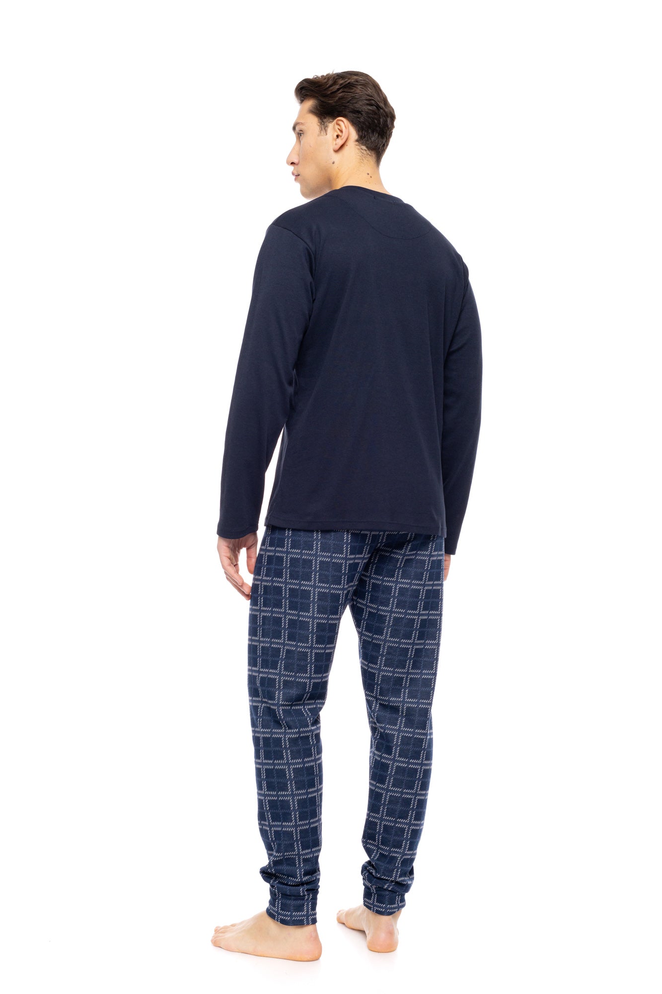 Ulisse - Pyjama Jacquard Denim Plaid
