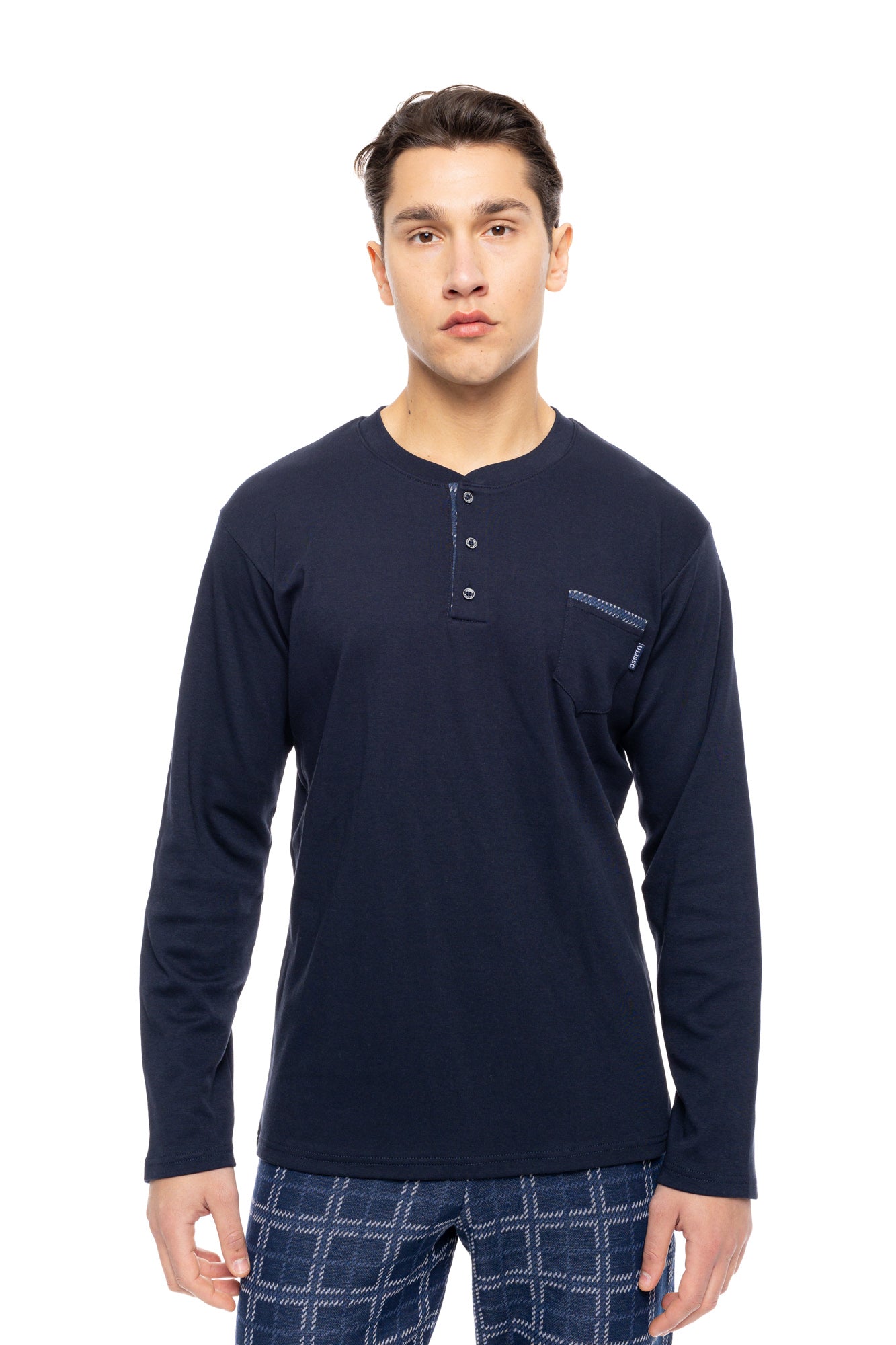 Ulisse - Pyjama Jacquard Denim Plaid