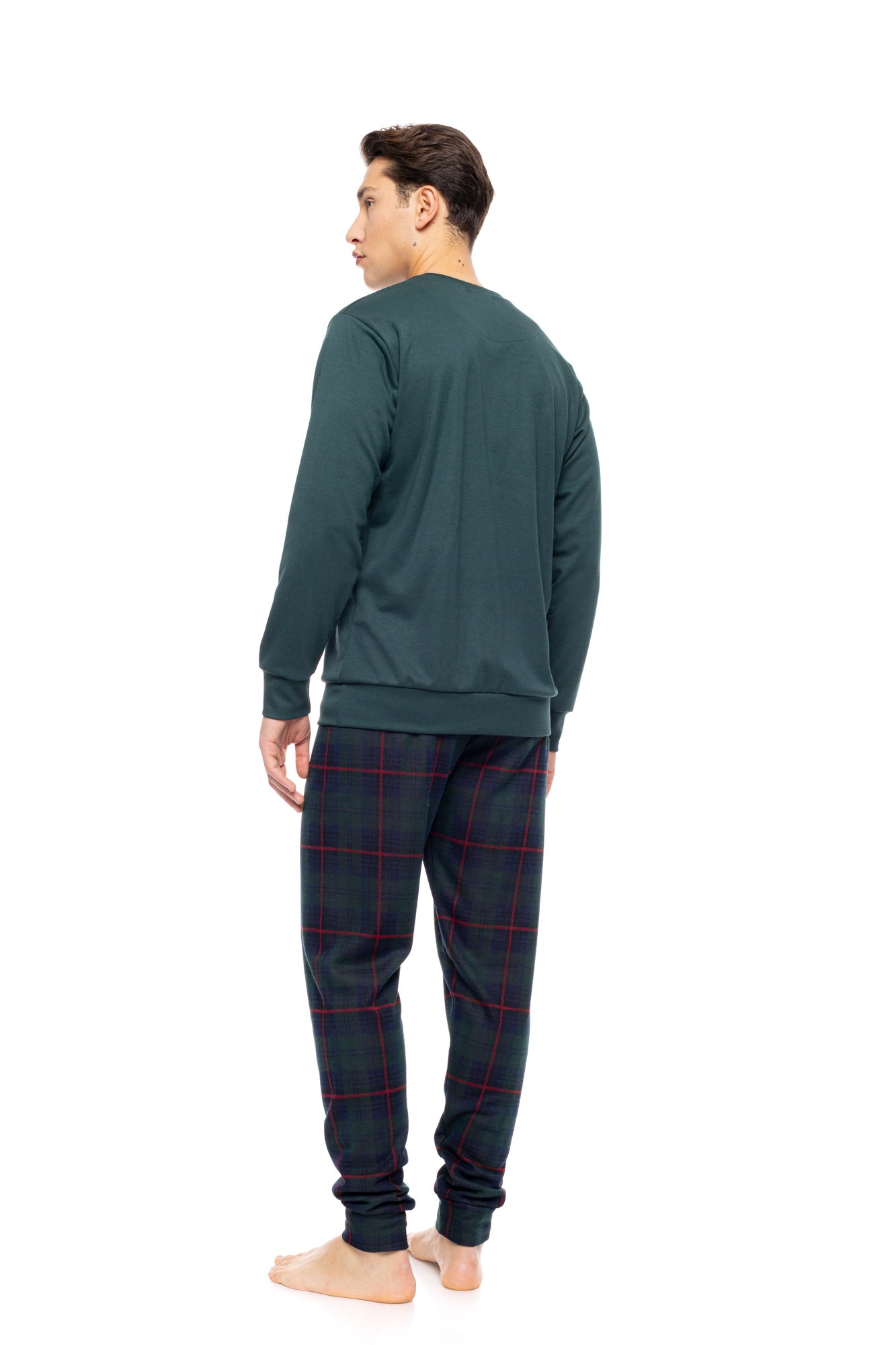 Ulisse - Pyjama Jacquard Pine Green Plaid
