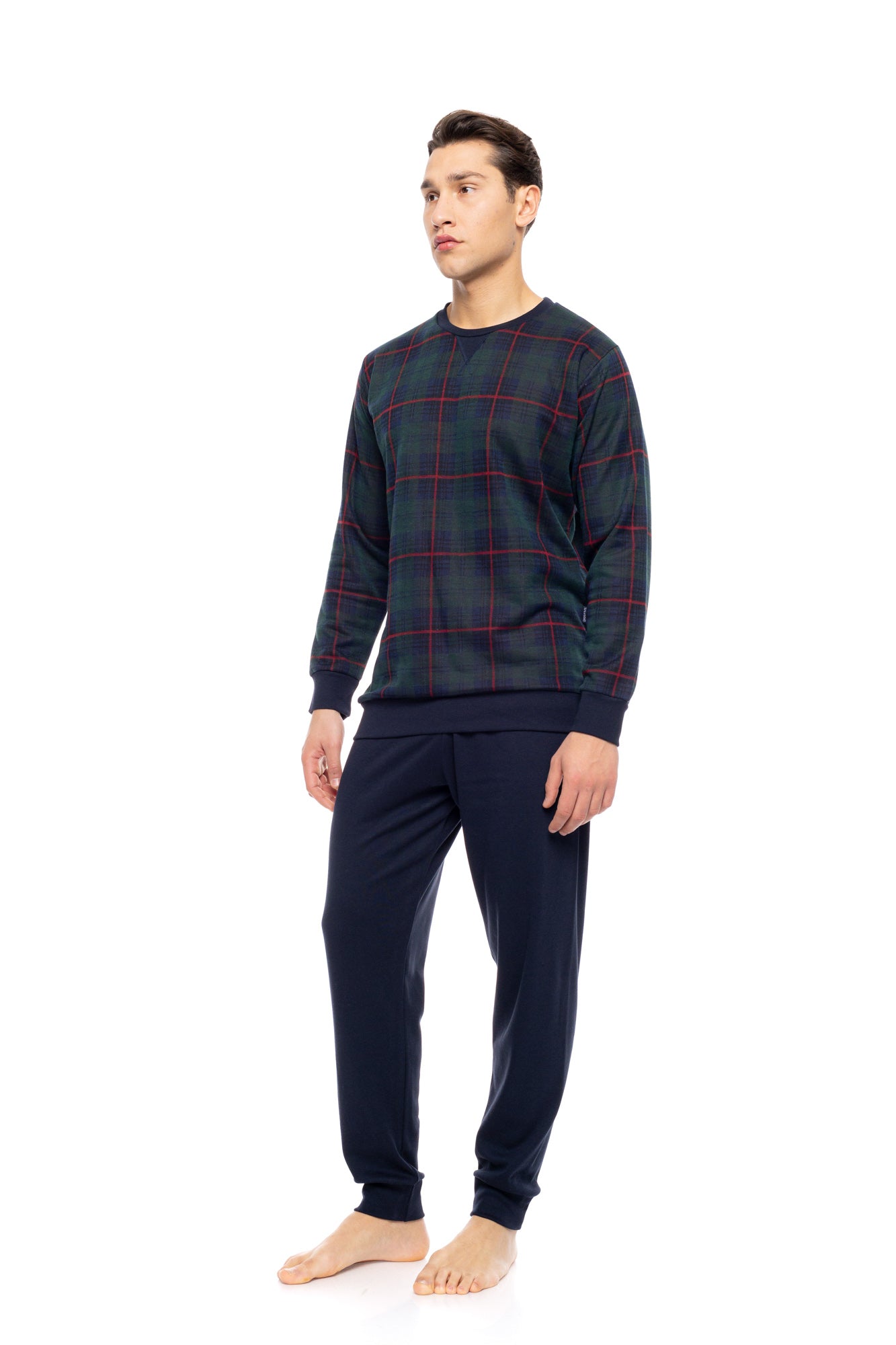 Ulisse - Pyjama Jacquard Pine Green Plaid